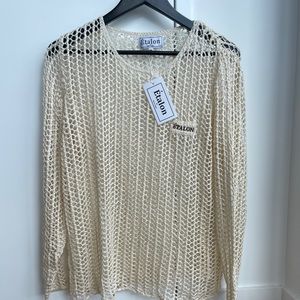 Etalon mens knitted long sleeve shirt